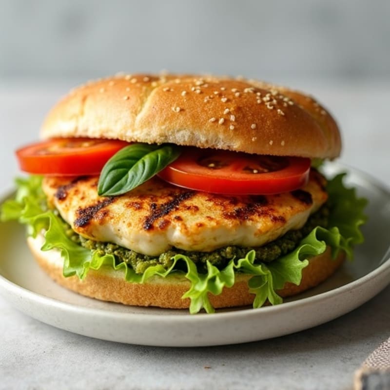 Grilled Pesto Chicken Sandwich
