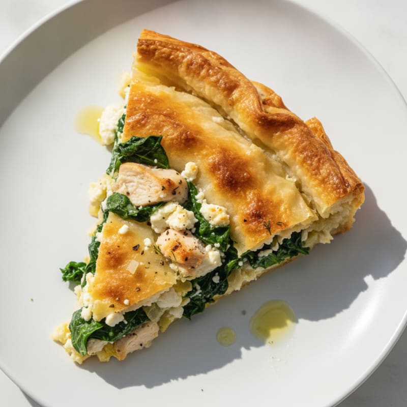 Spinach and Feta Phyllo Pie