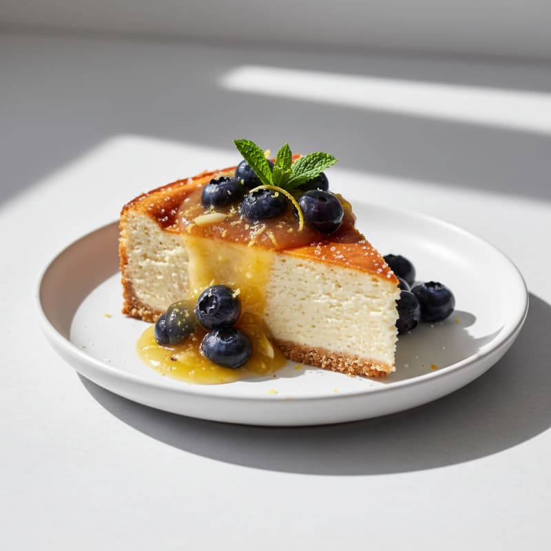 Greek Yogurt Protein Cheesecake
