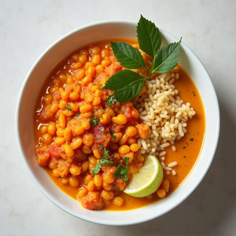 Creamy Coconut Red Lentil Curry
