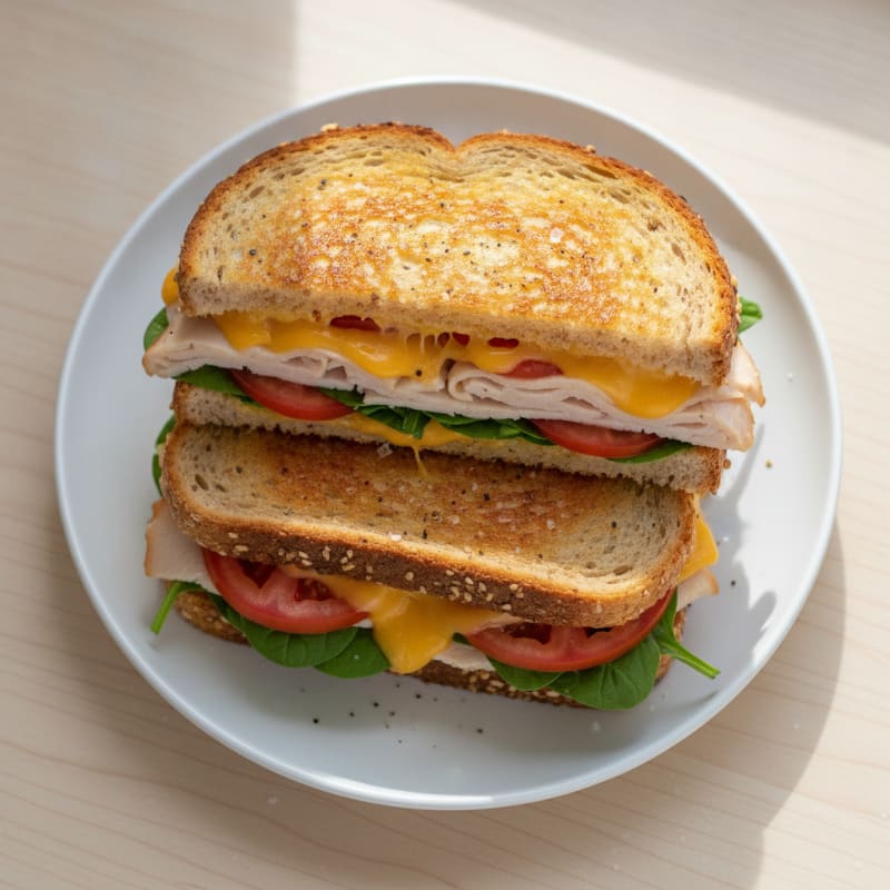 Ultimate Triple-Decker Grilled Cheese
