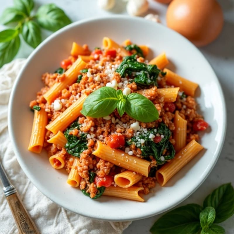 Protein-Packed Turkey Ziti with Fresh Herbs