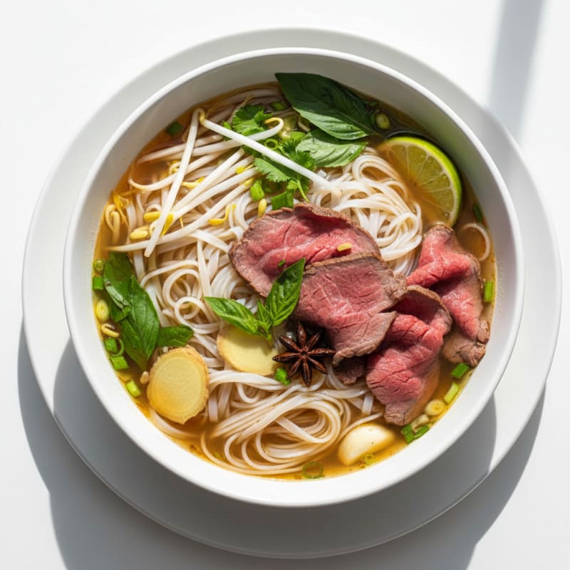 Tender Beef Pho with Silky Noodles