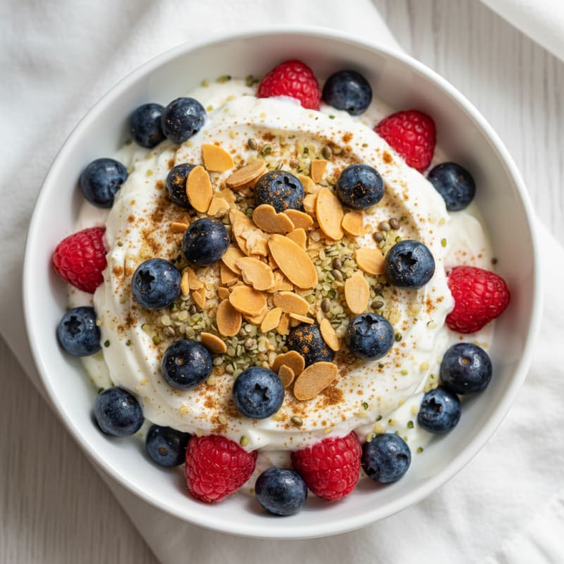 Quick Berry Yogurt Parfait
