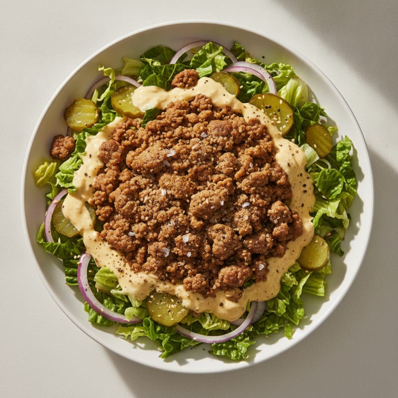 Big Mac Protein Bowl