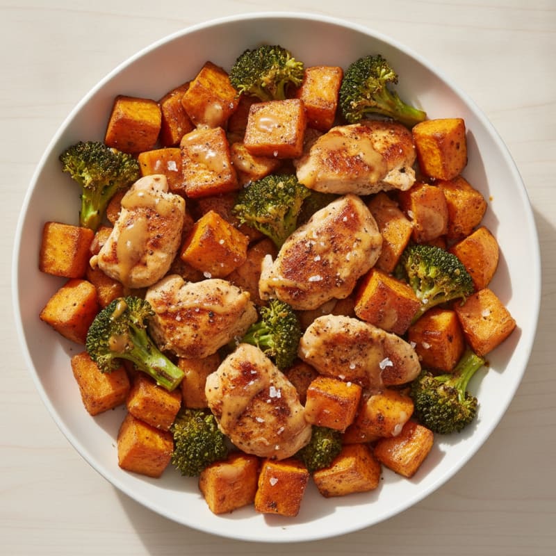 Hearty Chicken and Sweet Potato Bowl