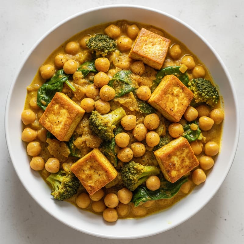 Hearty Chickpea and Vegetable Curry