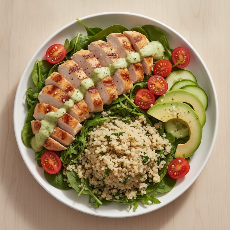 Shop-Bought Protein Power Plate