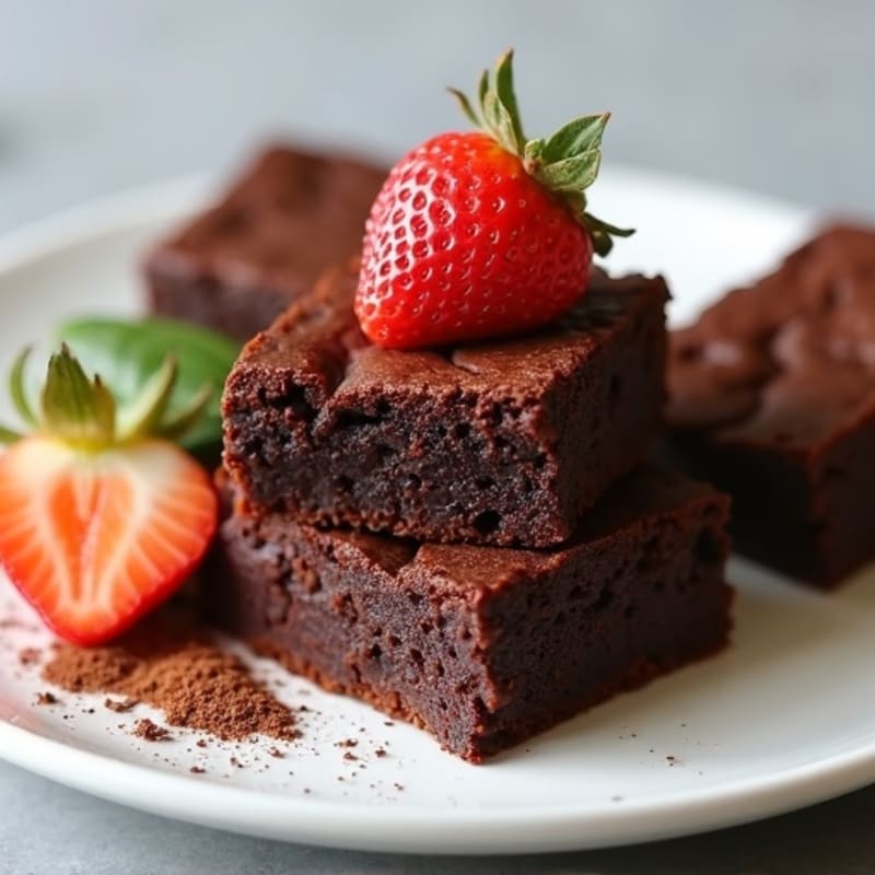 Flourless Fudgy Sweet Potato Brownies