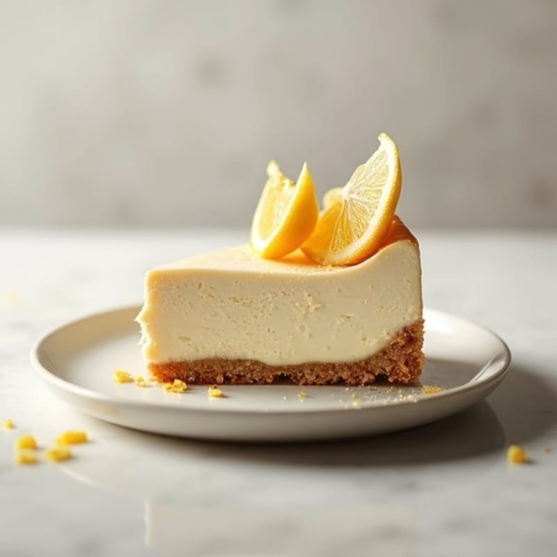 Creamy Greek Yogurt Protein Cheesecake