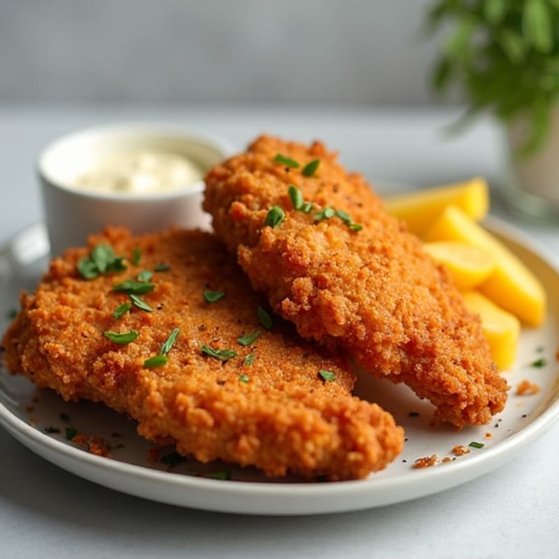 Crispy Air-Fried Buttermilk Chicken