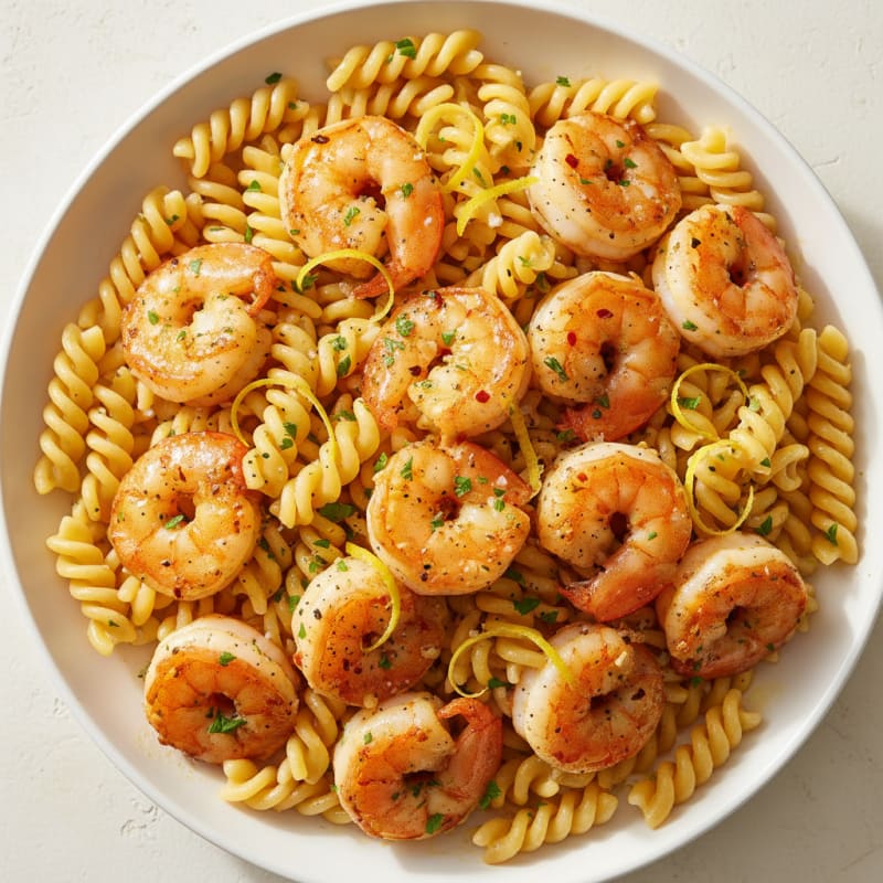 Zesty Garlic Butter Shrimp Scampi