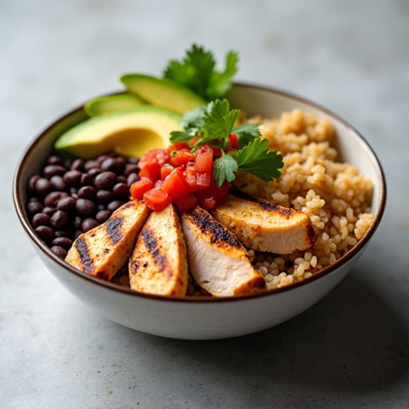 Hearty Black Bean Burrito Bowl