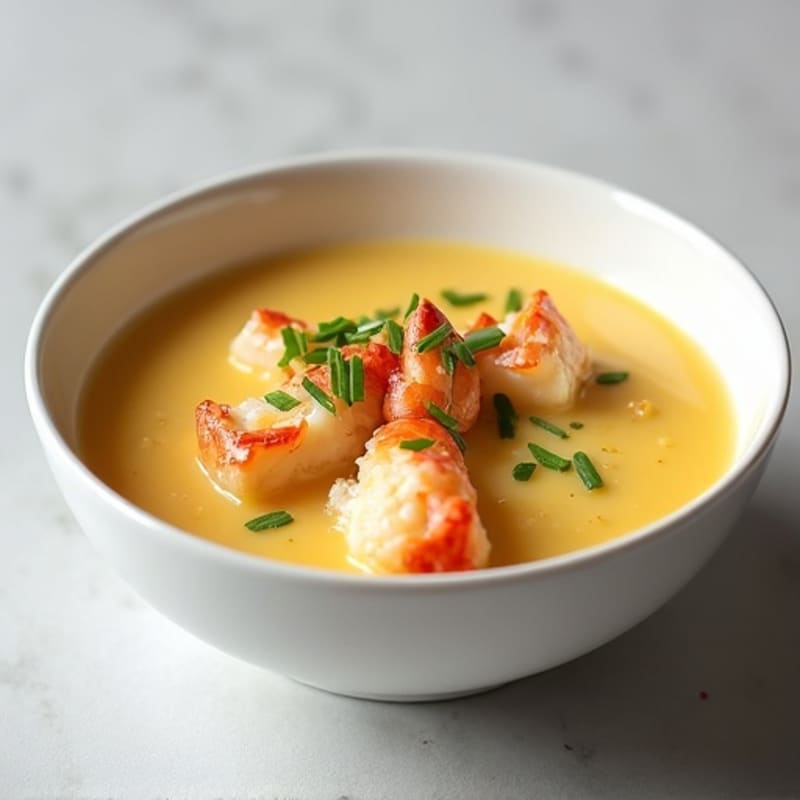 Silky Lobster Soup