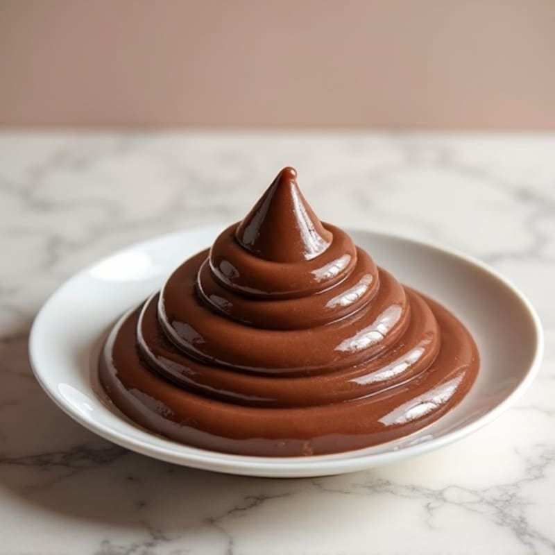 Silky Chocolate Protein Pudding with Almond Butter Swirl