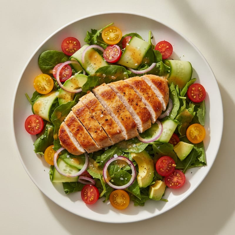 Garden Fresh Salad with Vinaigrette