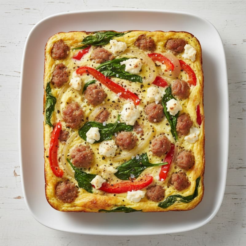 Savory Sausage and Egg Breakfast Bake