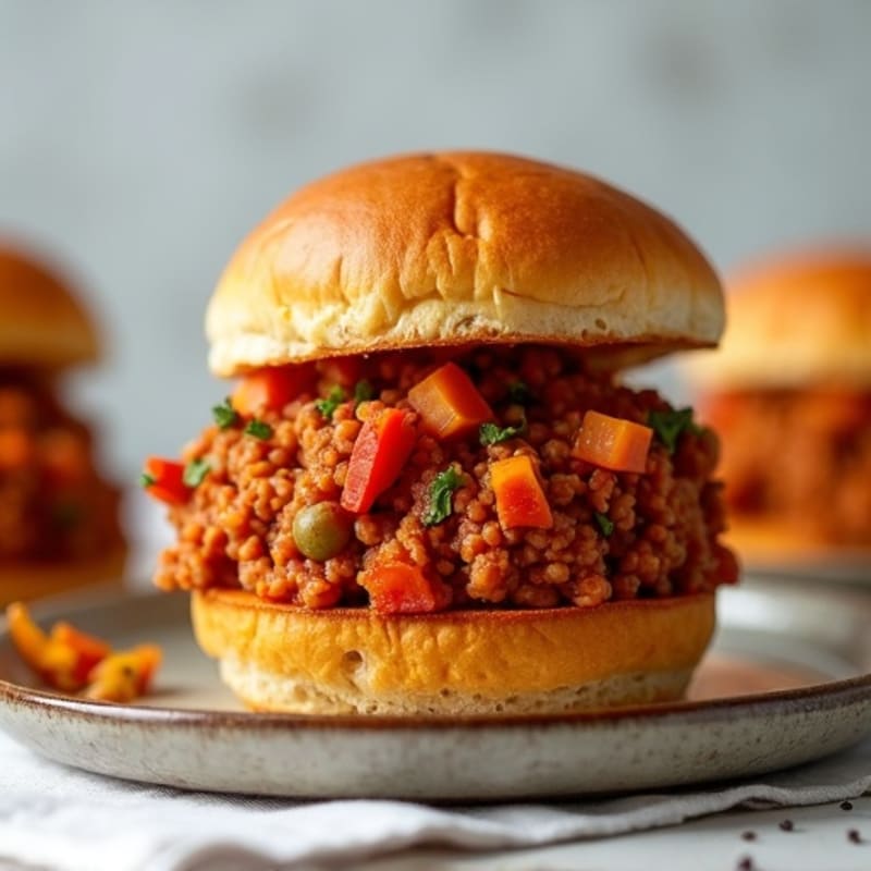 Lean Turkey Sweet Potato Sloppy Joe Sliders