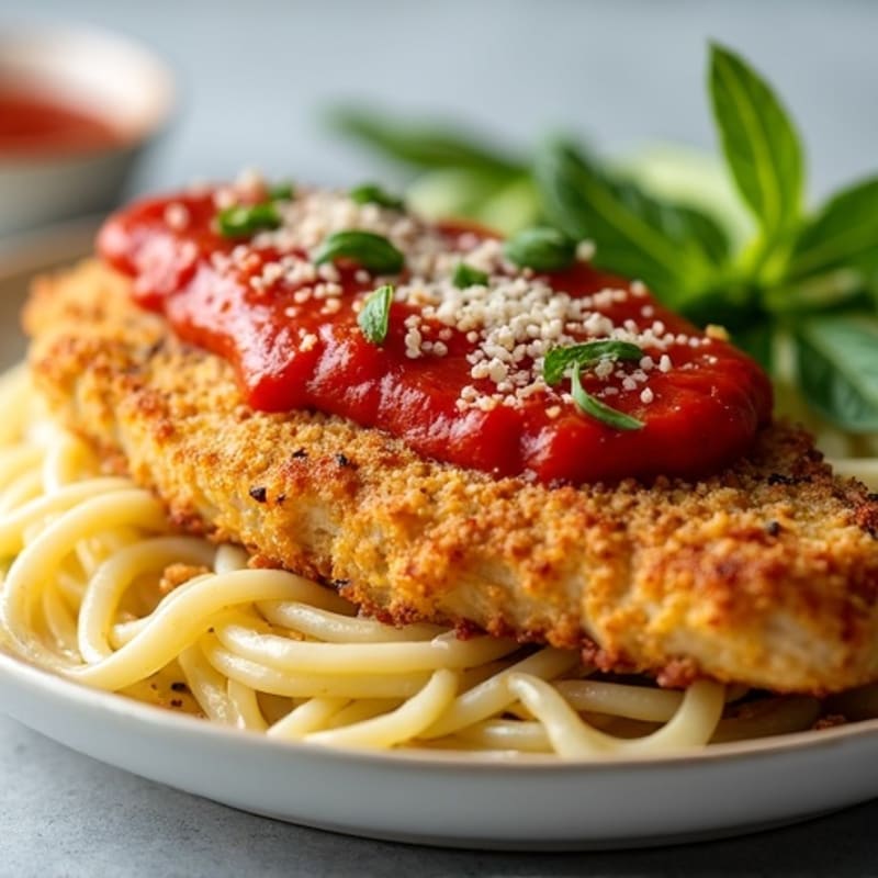 Crispy Oven-Baked Chicken Parmesan