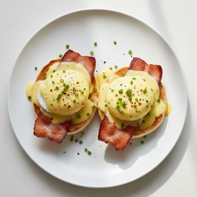 Classic Eggs Benedict with Hollandaise