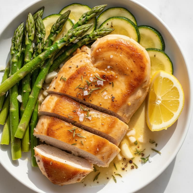 Pan-Seared Lemon Herb Chicken