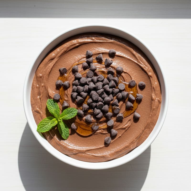 Silky Chocolate Protein Pudding