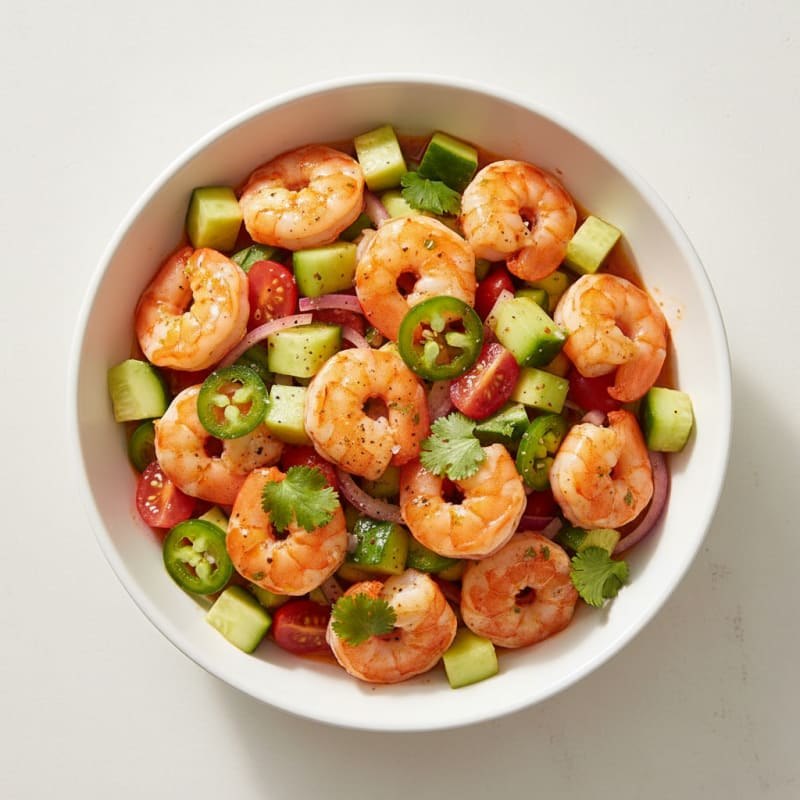 Zesty Chili-Lime Shrimp Ceviche