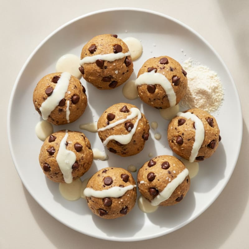 No-Bake Chocolate Chip Protein Bites