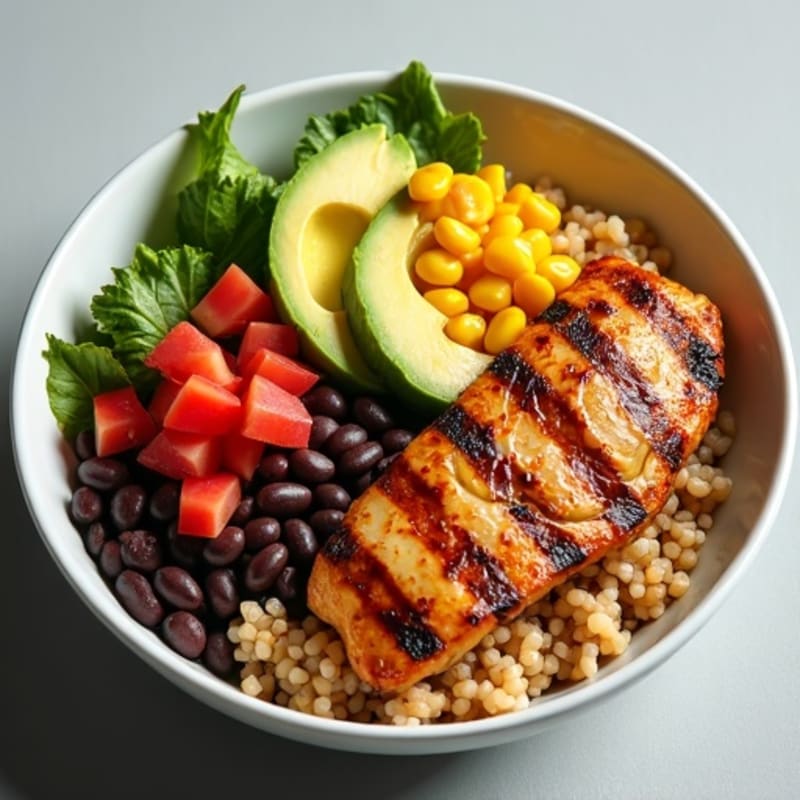 Hearty Black Bean Burrito Bowl