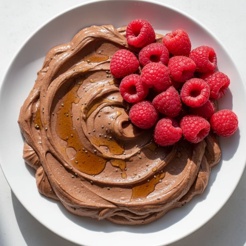 Greek Yogurt Chocolate Protein Pudding