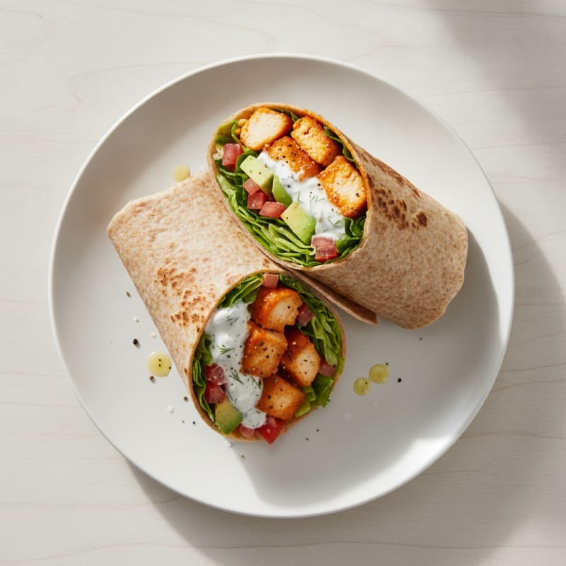 Buffalo Ranch Chicken Wrap