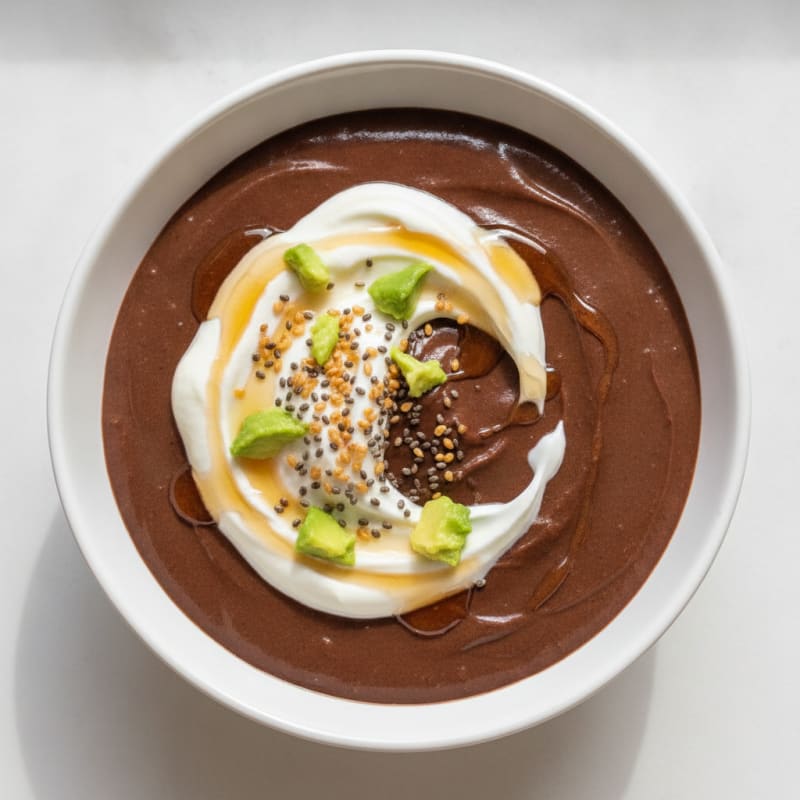 Silky Chocolate Protein Pudding