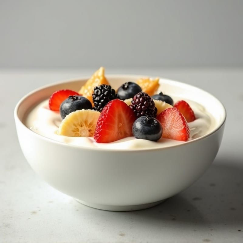 Creamy Overnight Weetbix with Fresh Fruit