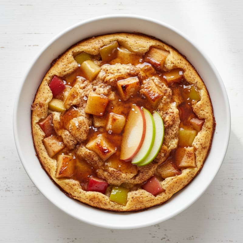 Baked Cinnamon Apple Yogurt Delight