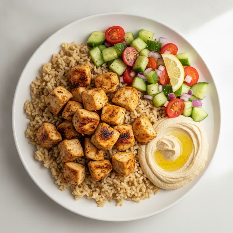 Chicken Shawarma Rice Bowl