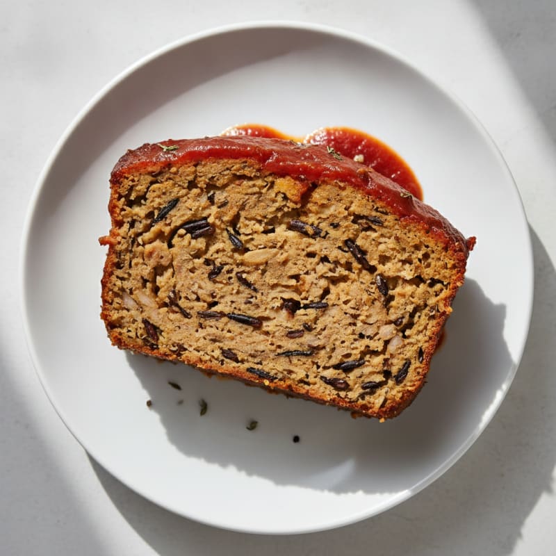 Turkey and Wild Rice Meatloaf