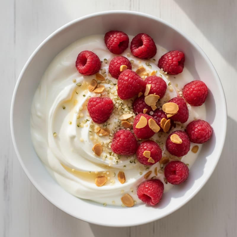 Creamy Greek Yogurt Protein Bowl with Berries