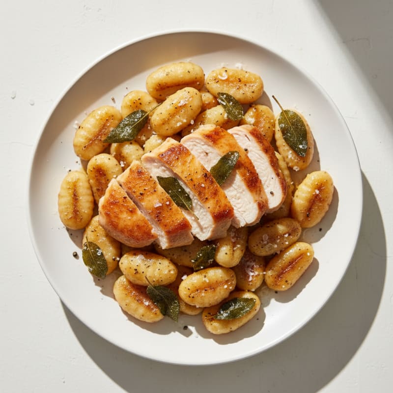 Creamy Ricotta Gnocchi with Sage Butter