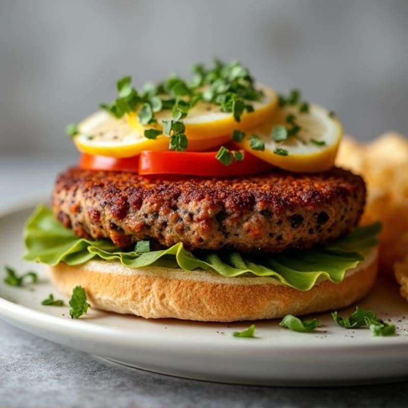 Smoky Black Bean Burgers
