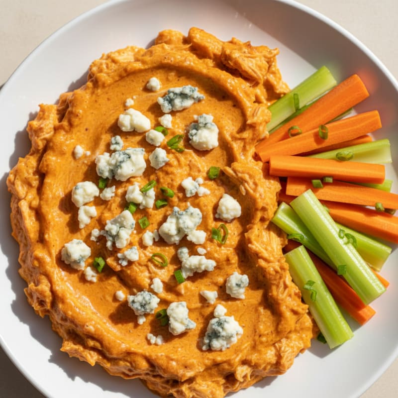 Buffalo Chicken and Blue Cheese Dip