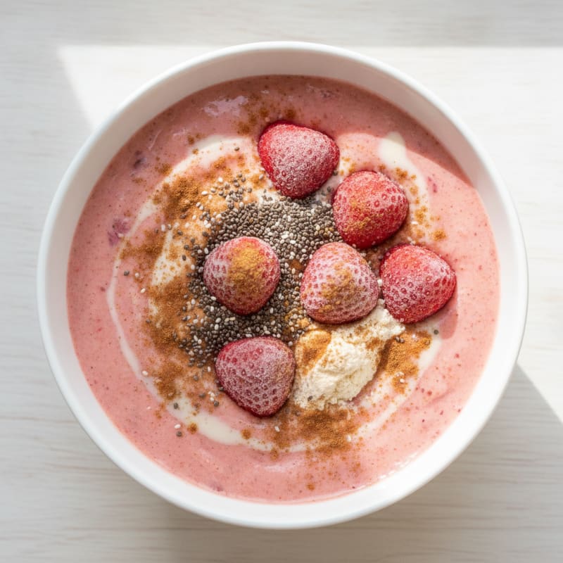 Strawberry Protein Power Smoothie