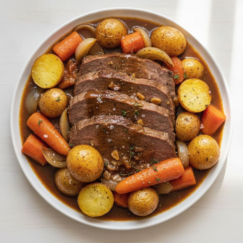 Hearty Herb-Braised Pot Roast