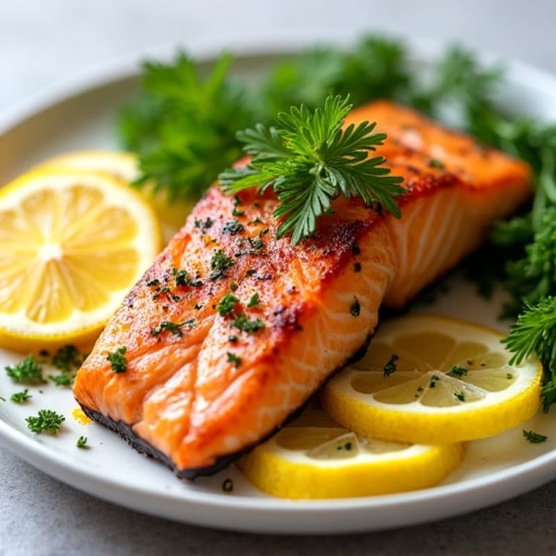 Citrus-Herb Grilled Salmon with Fresh Herbs