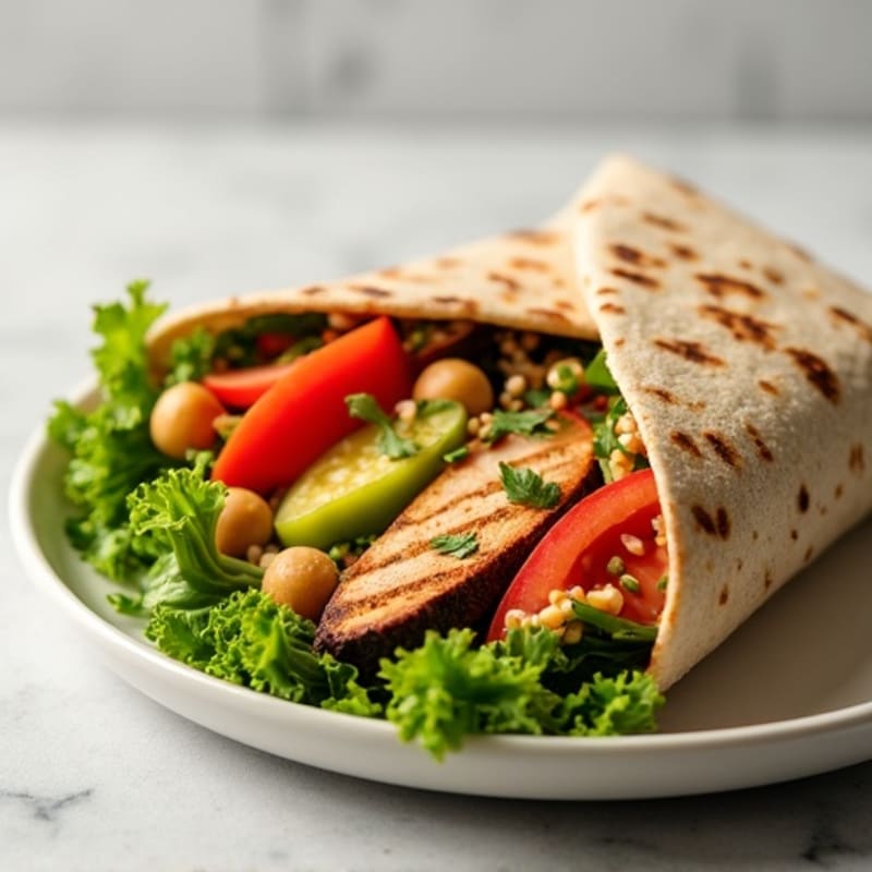 Fresh Garden Veggie Wrap