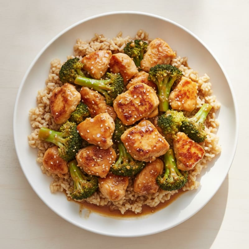 Teriyaki Chicken and Broccoli Stir-Fry