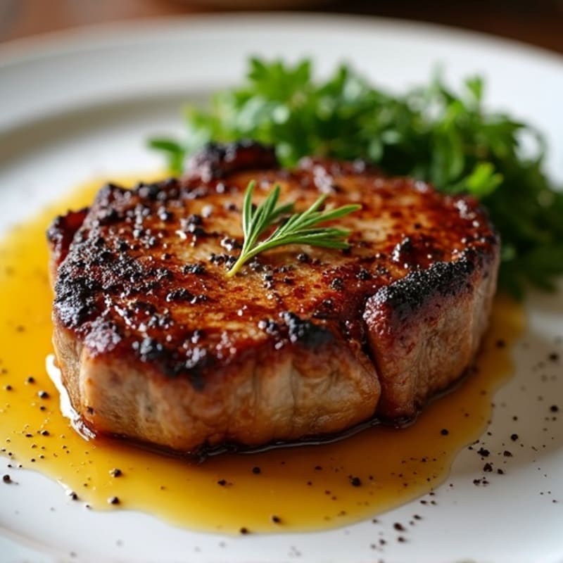 Crispy Pan-Seared Ribeye Steak