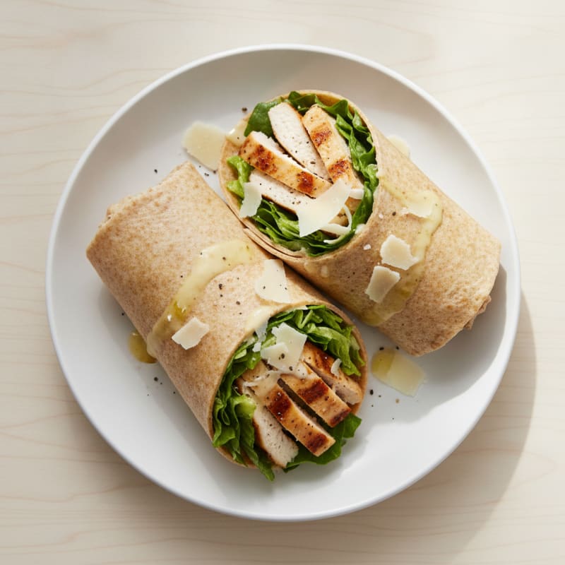 Chicken Caesar Salad Wrap