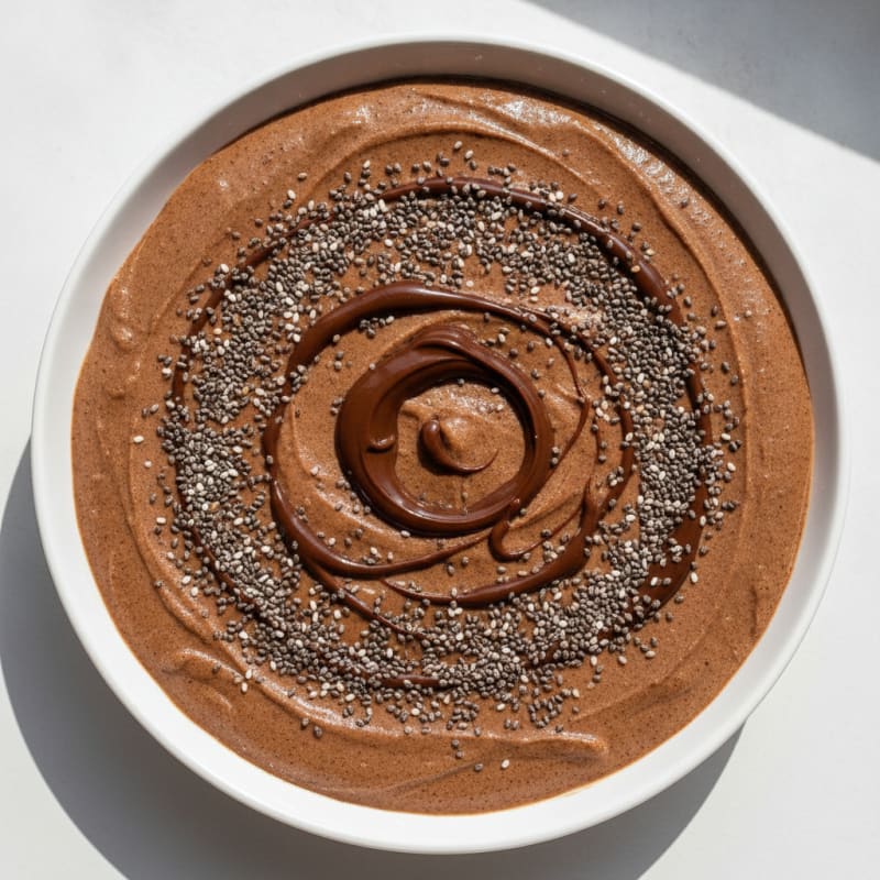 Silky Greek Yogurt Chocolate Protein Pudding