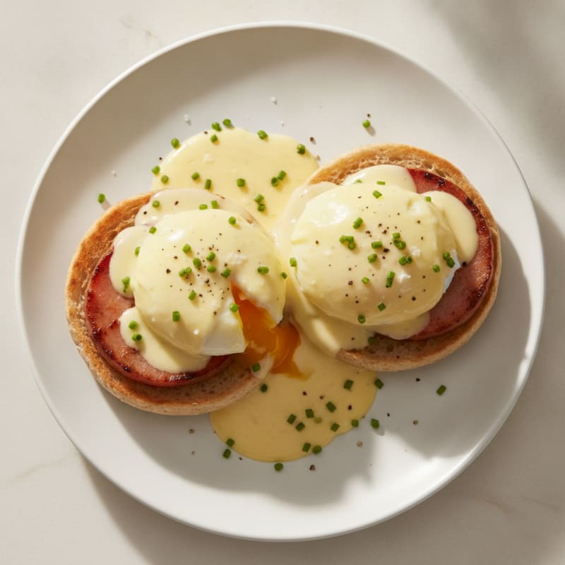 Classic Eggs Benedict with Hollandaise