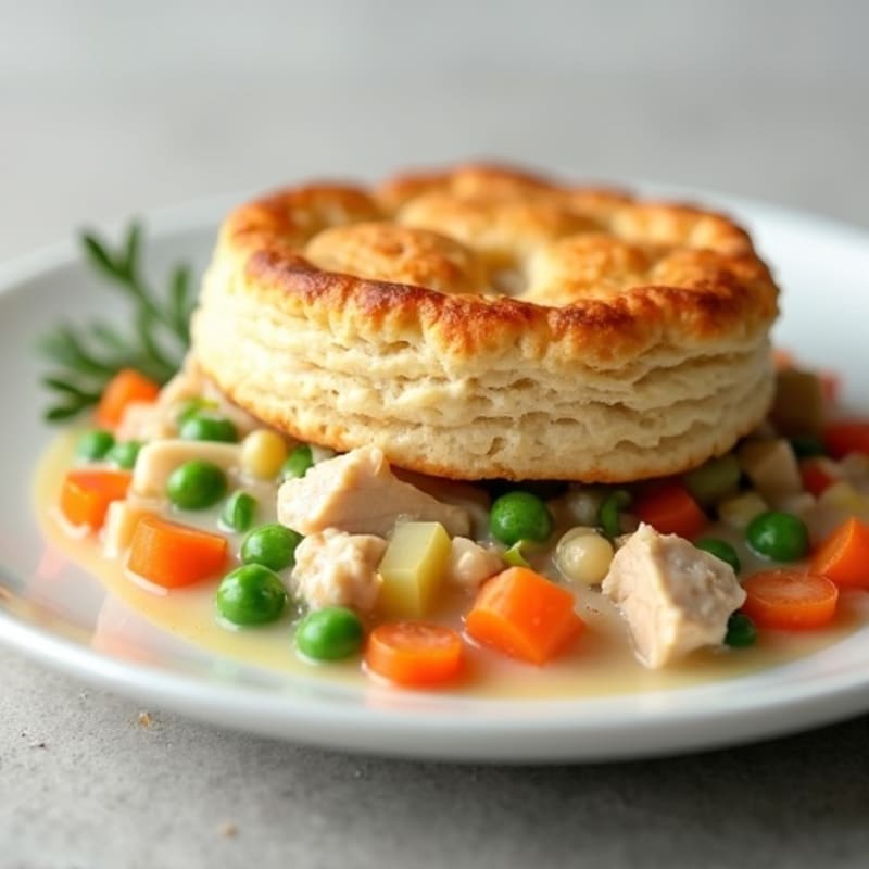 Creamy Chicken and Vegetable Pot Pie